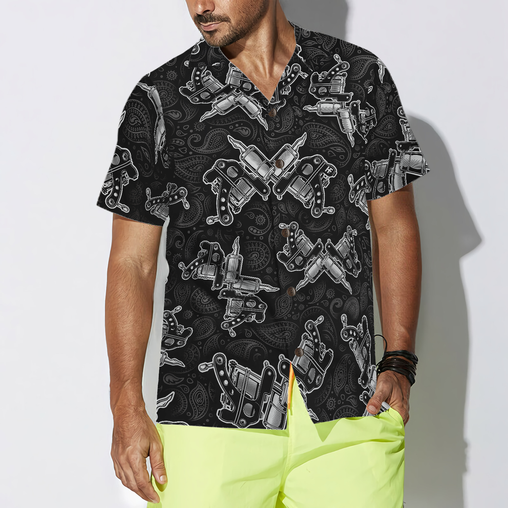 Tattoo Artist Hawaiian Shirt, Best Gift For Tattoo Artists